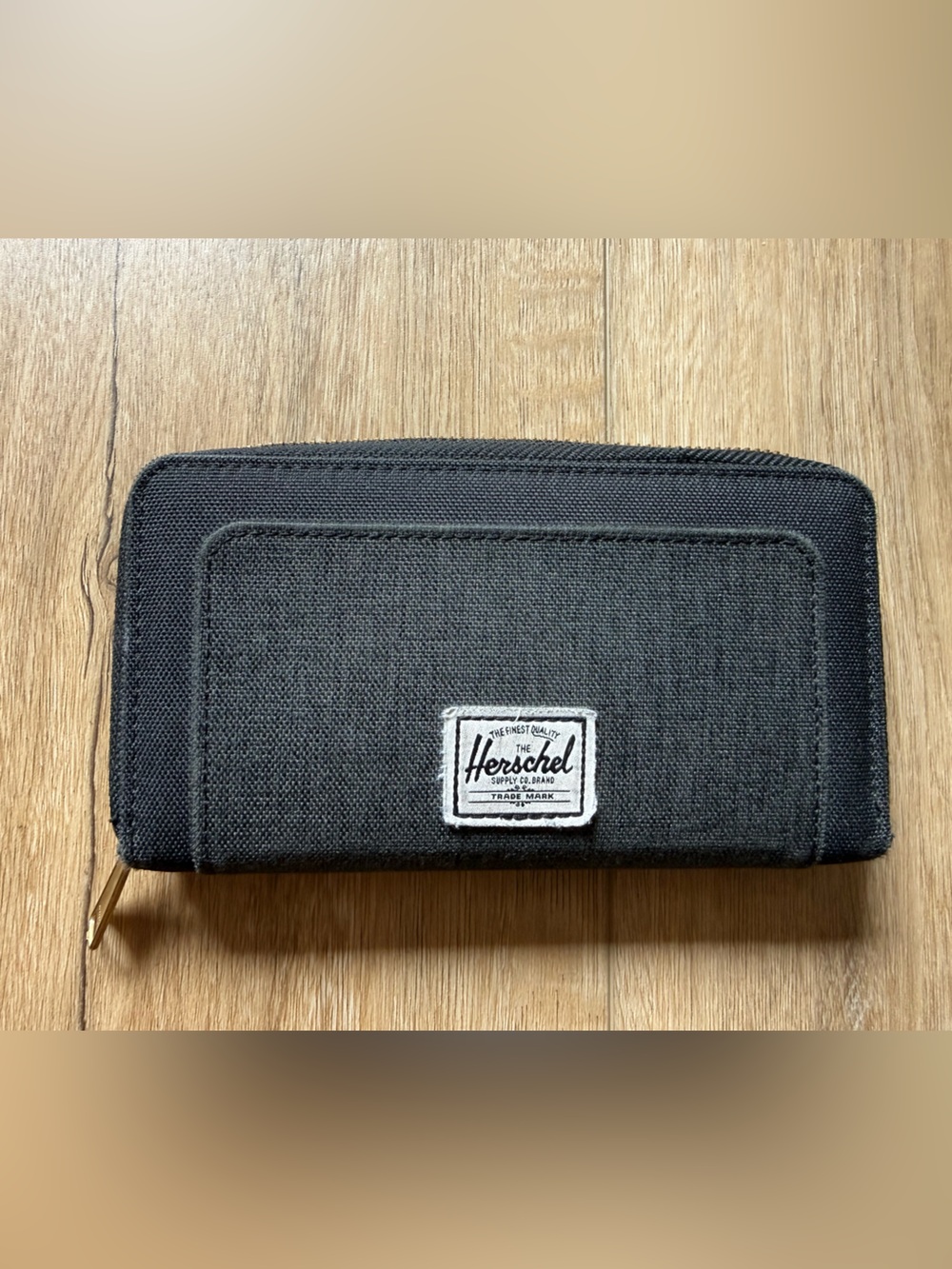 Herschel Supply Company Black Zip-Around Wallet